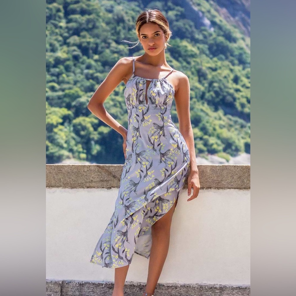 NWT Cupshe Floral Slip Dress